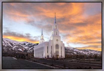 Layton Utah Golden Sunrise