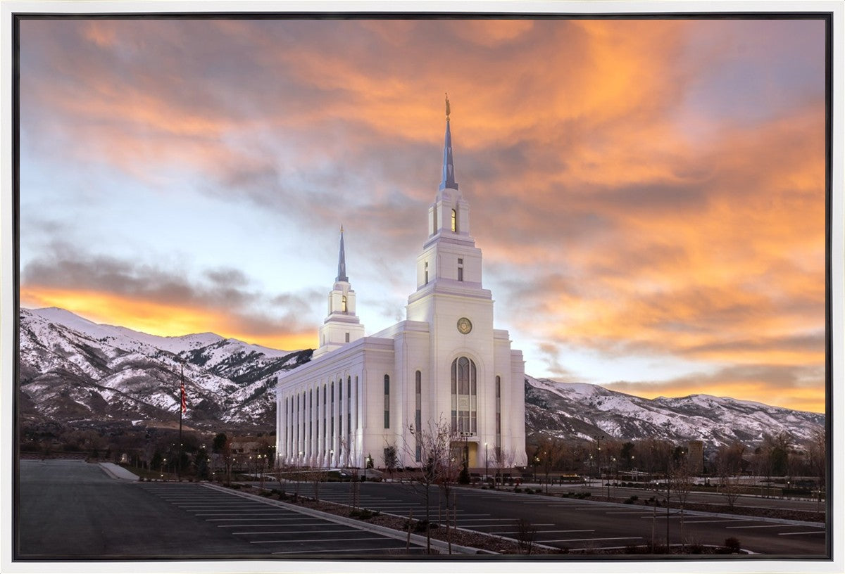 Layton Utah Golden Sunrise