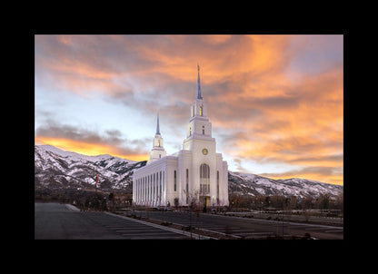 Layton Utah Golden Sunrise