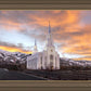 Layton Utah Golden Sunrise