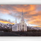 Layton Utah Golden Sunrise