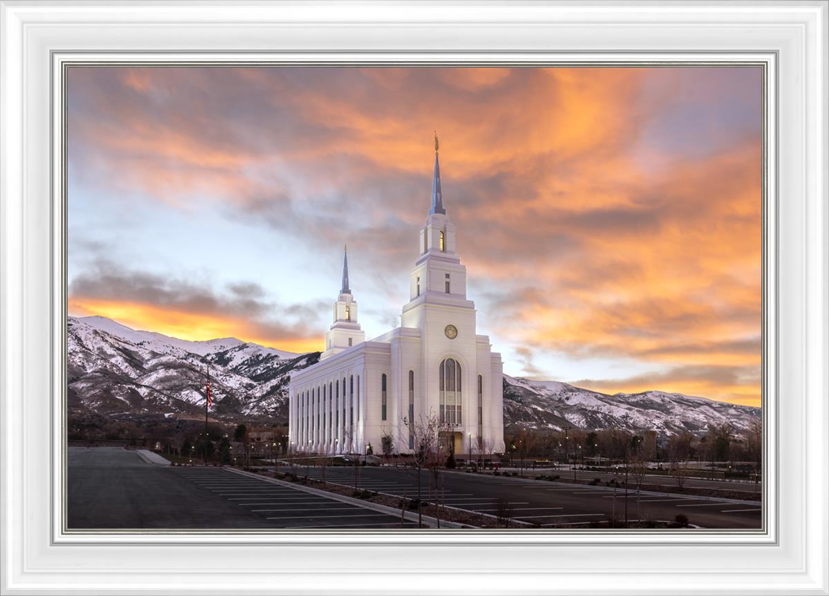 Layton Utah Golden Sunrise