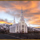 Layton Utah Golden Sunrise