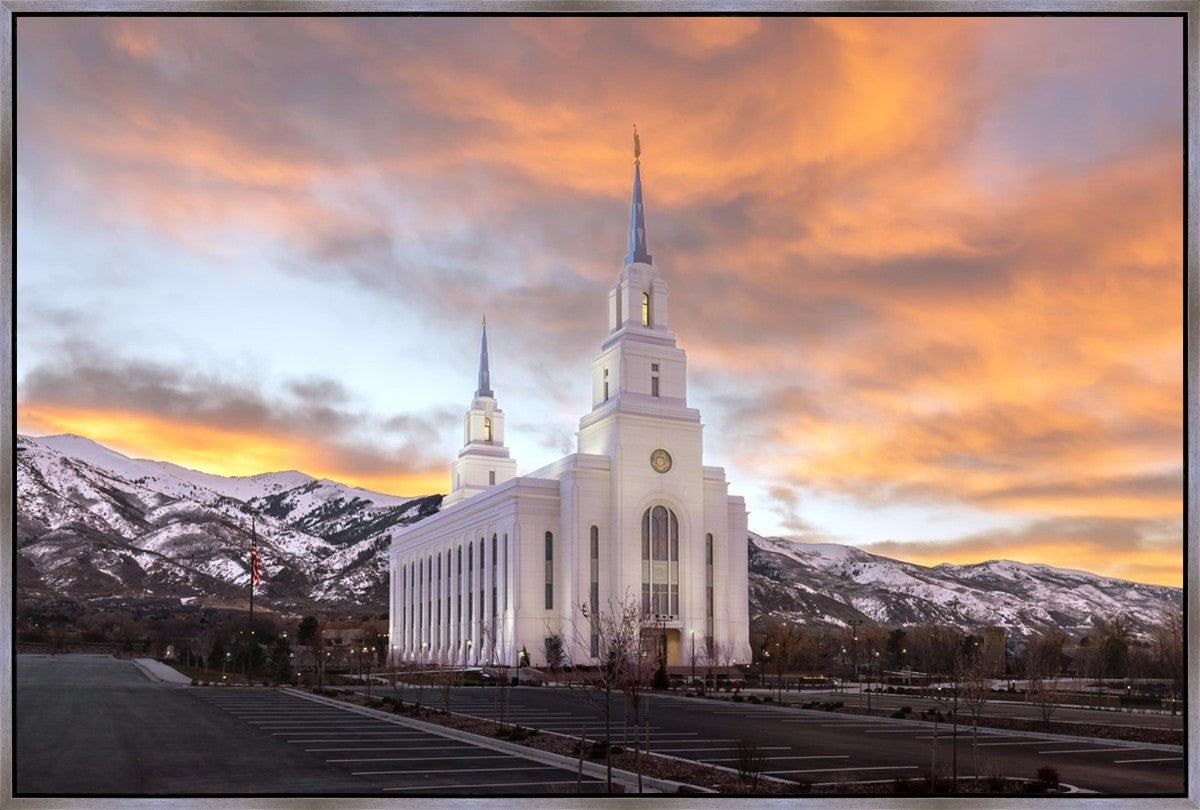 Layton Utah Golden Sunrise