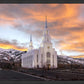 Layton Utah Golden Sunrise