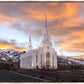 Layton Utah Golden Sunrise