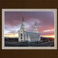 Layton Utah Pink Sunset