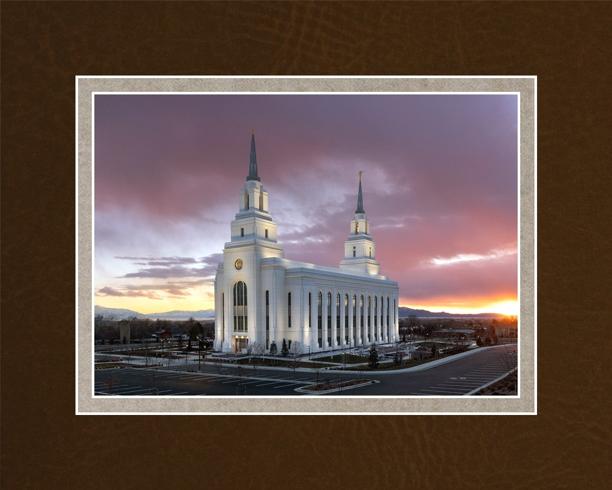 Layton Utah Pink Sunset