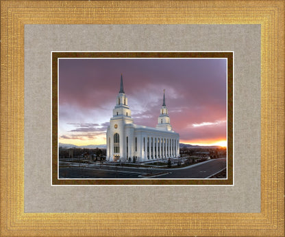 Layton Utah Pink Sunset