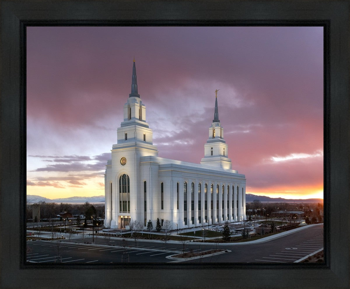 Layton Utah Pink Sunset
