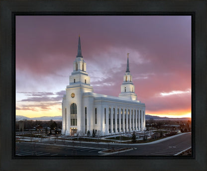 Layton Utah Pink Sunset
