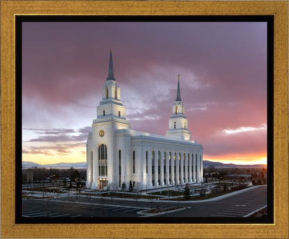 Layton Utah Pink Sunset