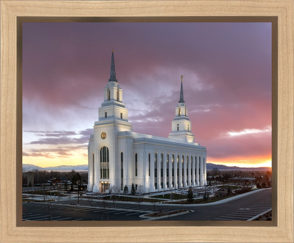 Layton Utah Pink Sunset