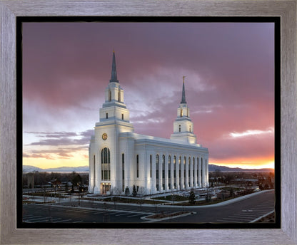 Layton Utah Pink Sunset