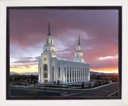 Layton Utah Pink Sunset