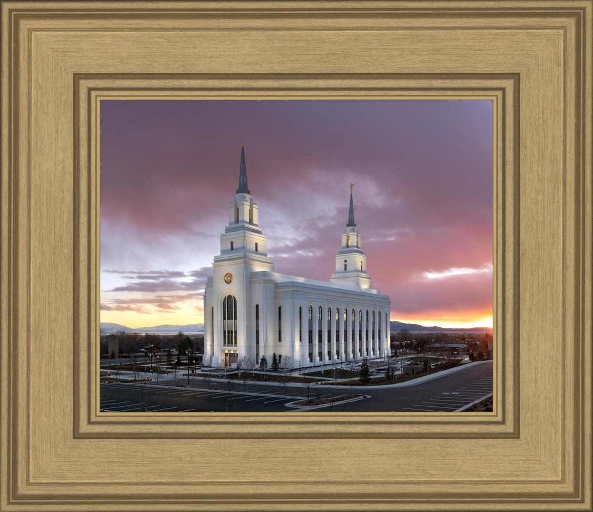 Layton Utah Pink Sunset