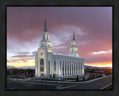 Layton Utah Pink Sunset