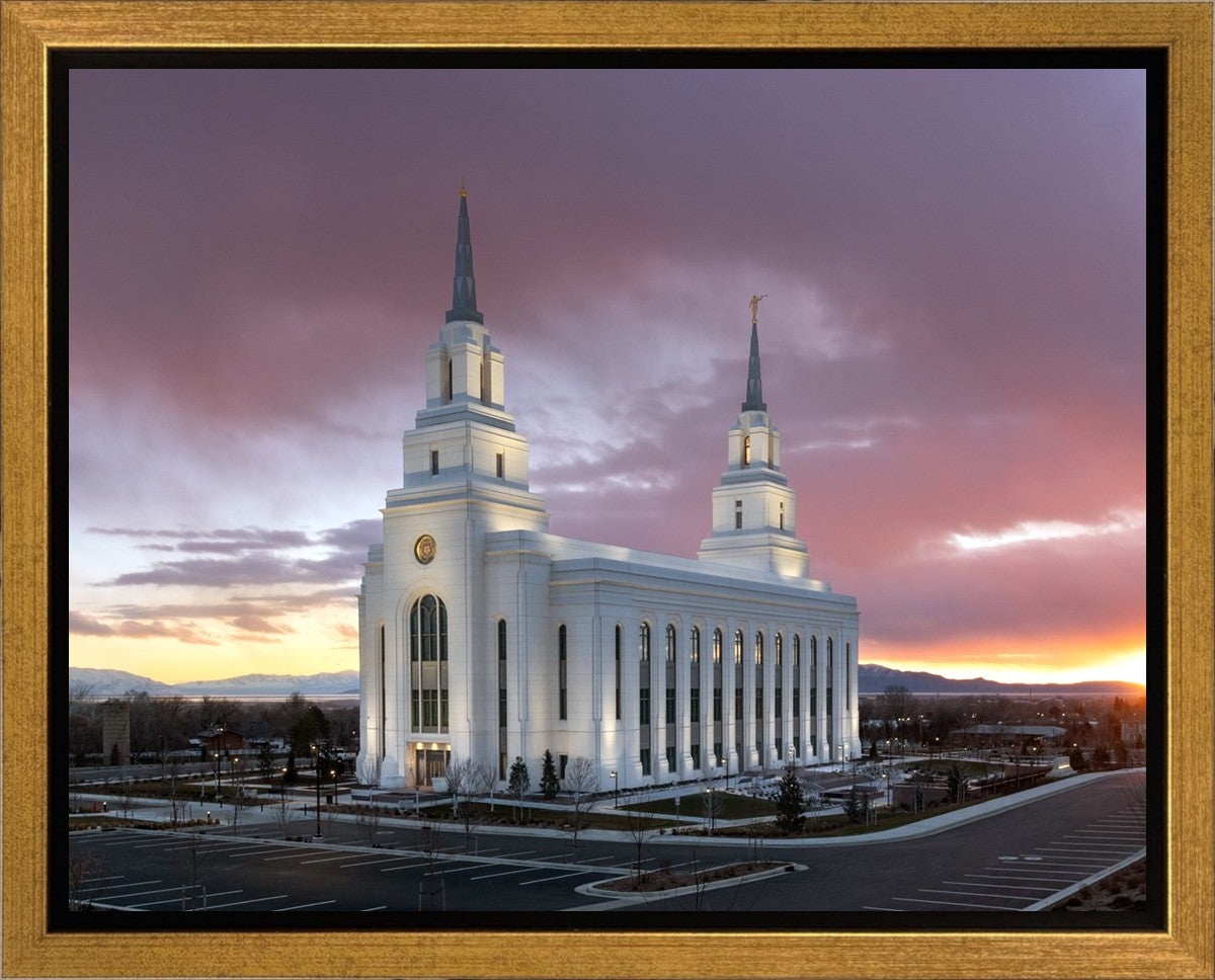 Layton Utah Pink Sunset
