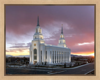 Layton Utah Pink Sunset