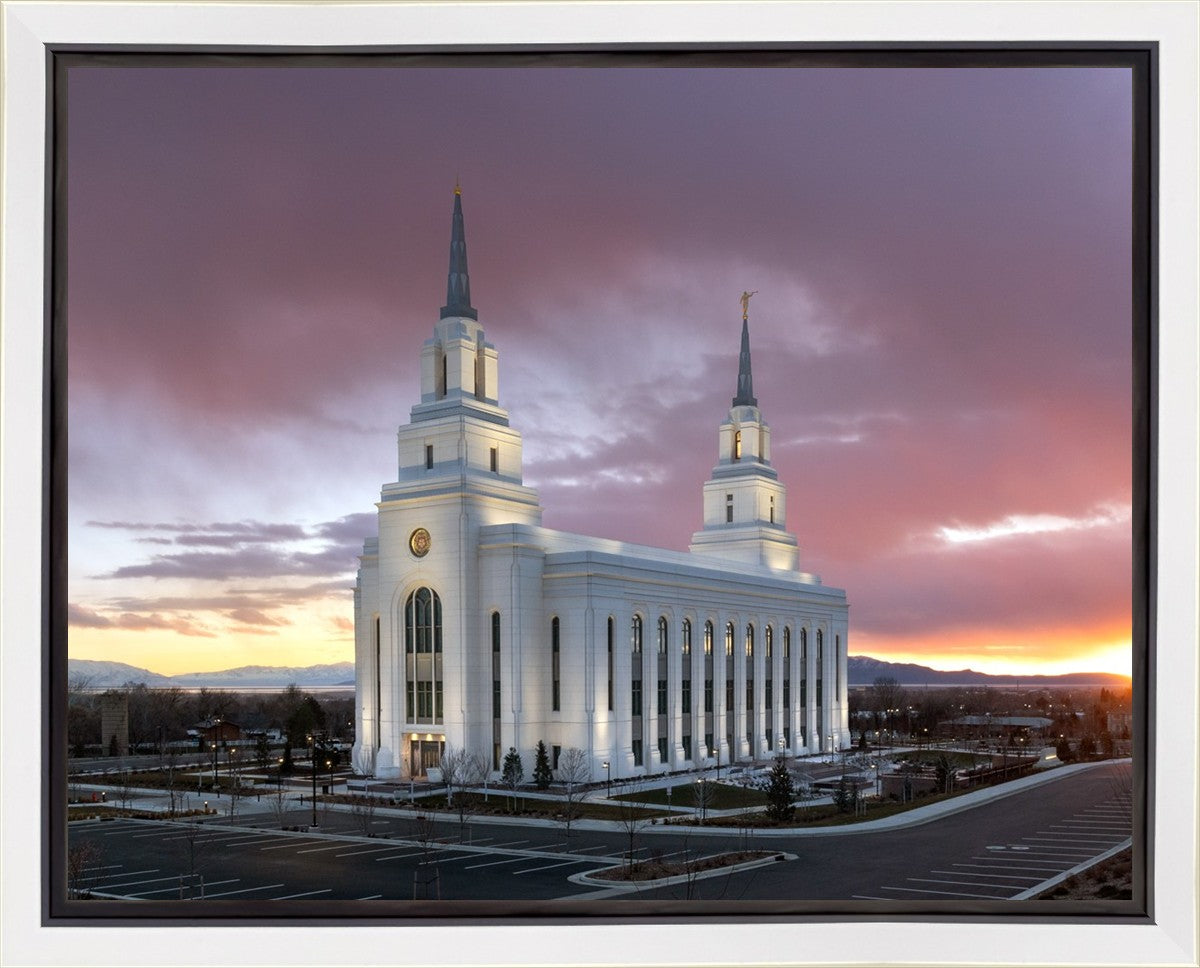 Layton Utah Pink Sunset