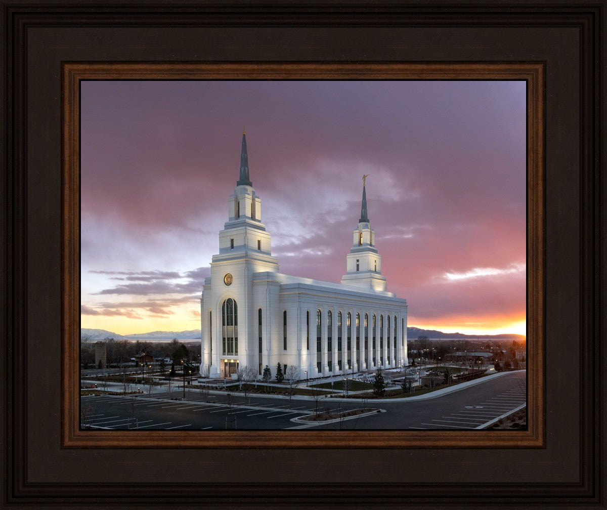 Layton Utah Pink Sunset