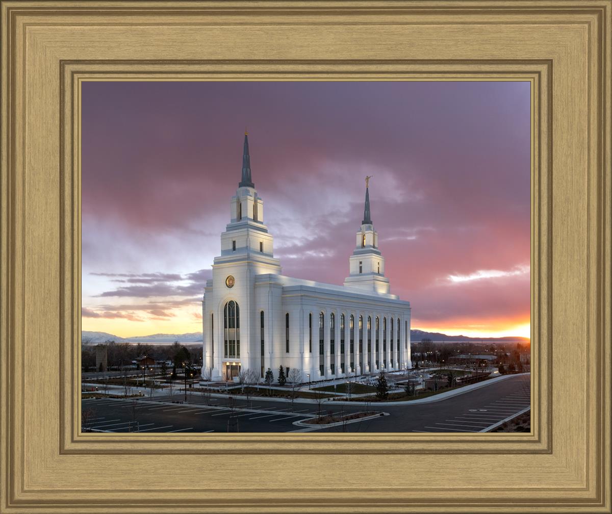 Layton Utah Pink Sunset