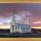 Layton Utah Pink Sunset