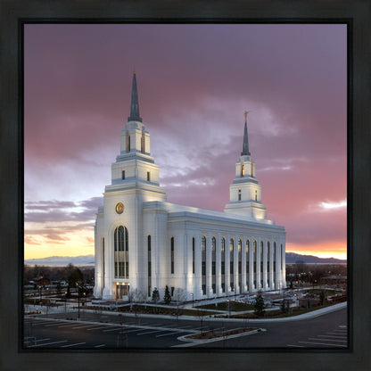 Layton Utah Pink Sunset