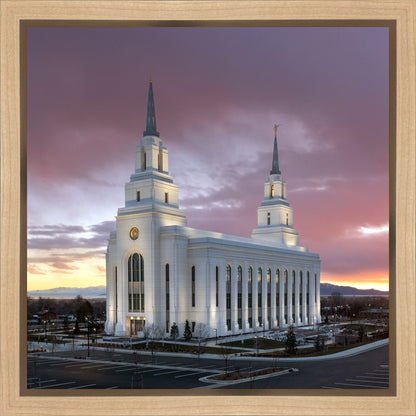 Layton Utah Pink Sunset