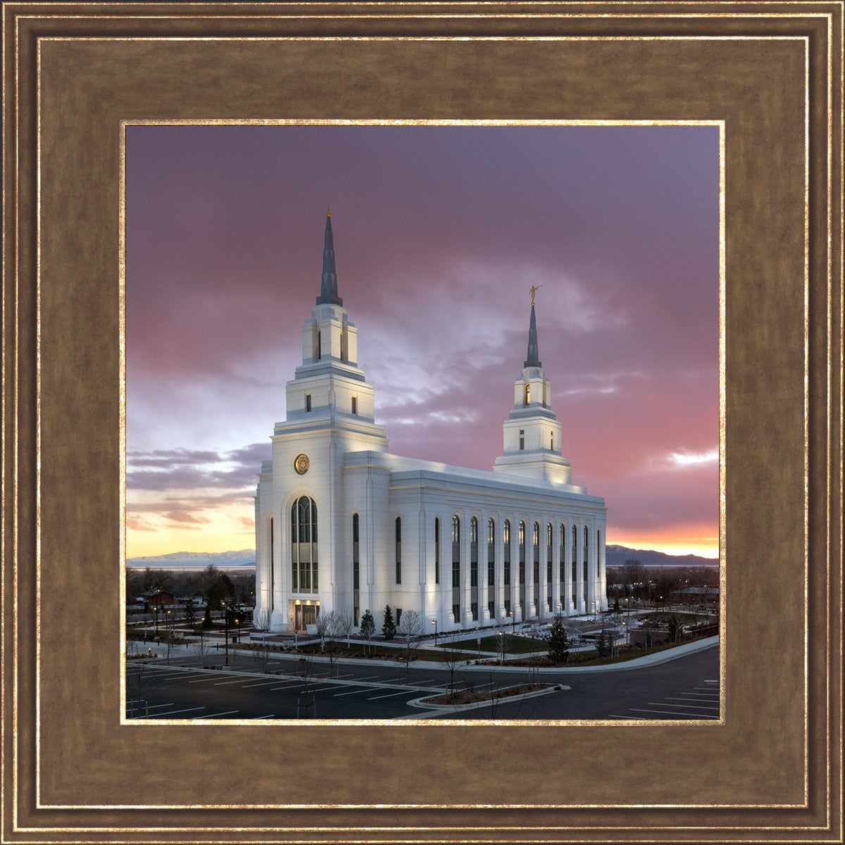 Layton Utah Pink Sunset