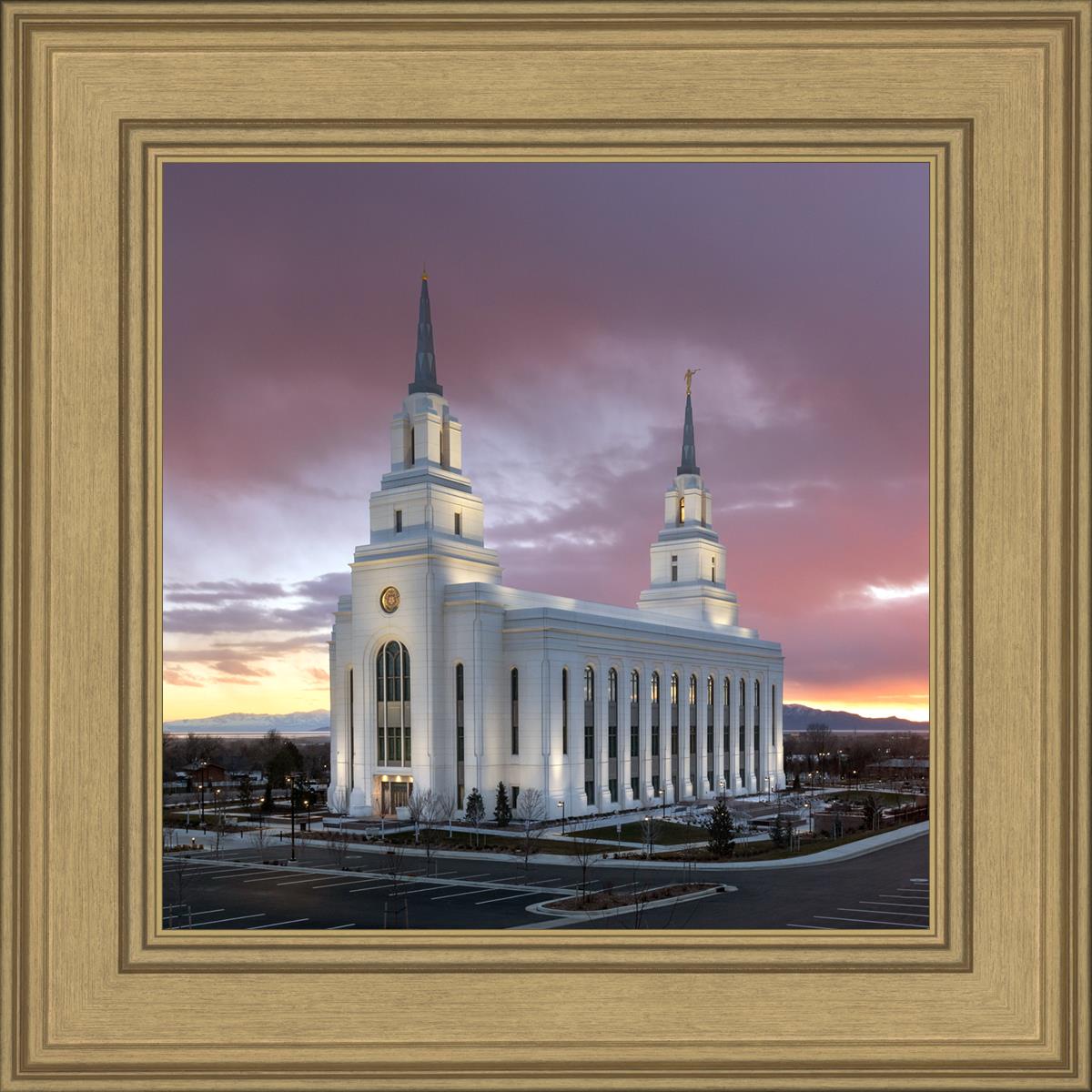 Layton Utah Pink Sunset