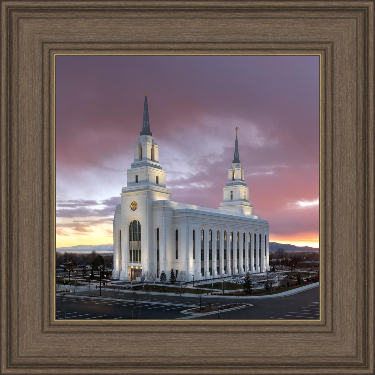 Layton Utah Pink Sunset