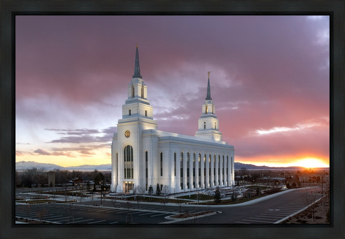 Layton Utah Pink Sunset