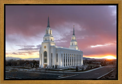 Layton Utah Pink Sunset
