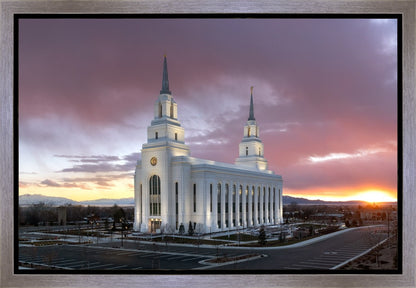 Layton Utah Pink Sunset