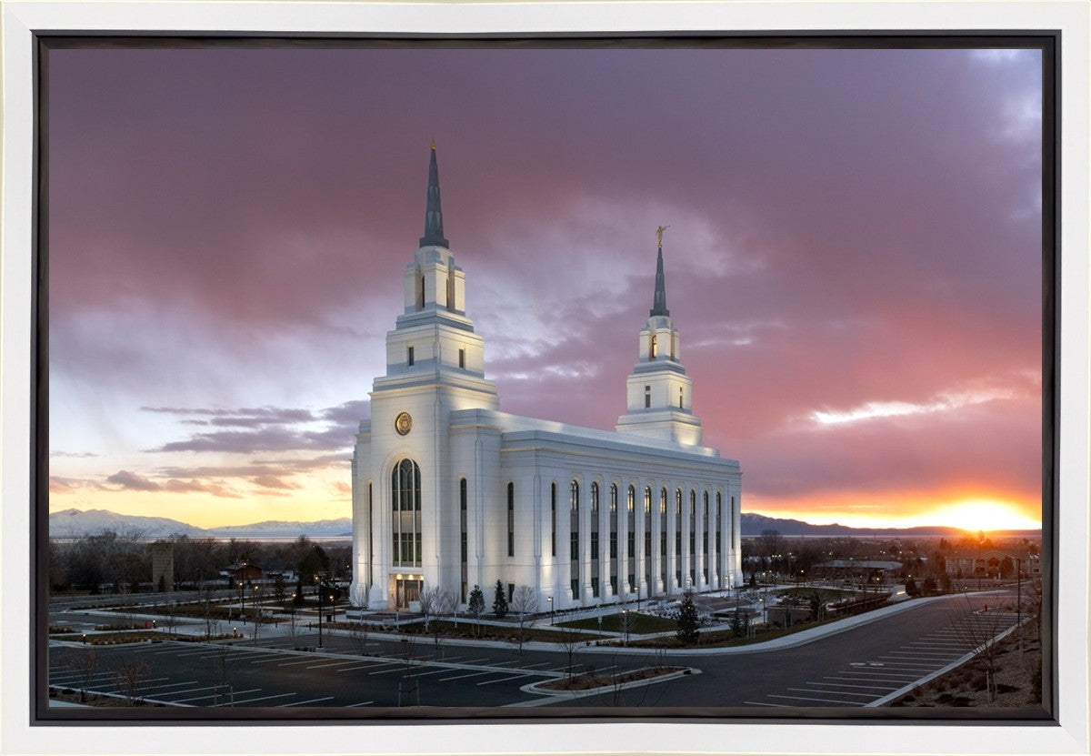 Layton Utah Pink Sunset