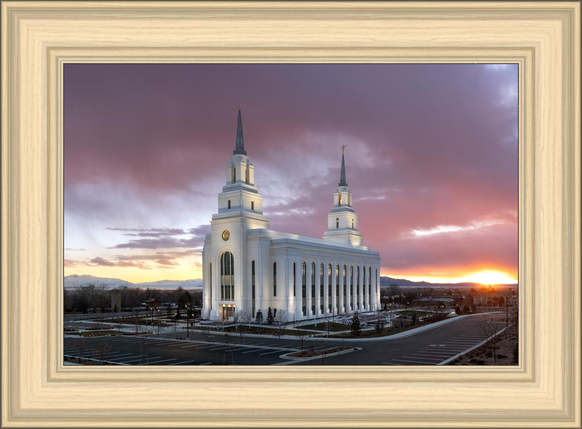 Layton Utah Pink Sunset