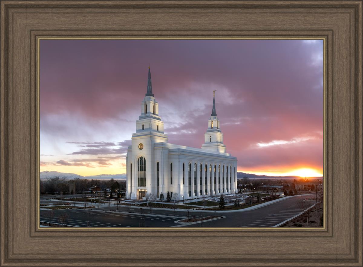 Layton Utah Pink Sunset