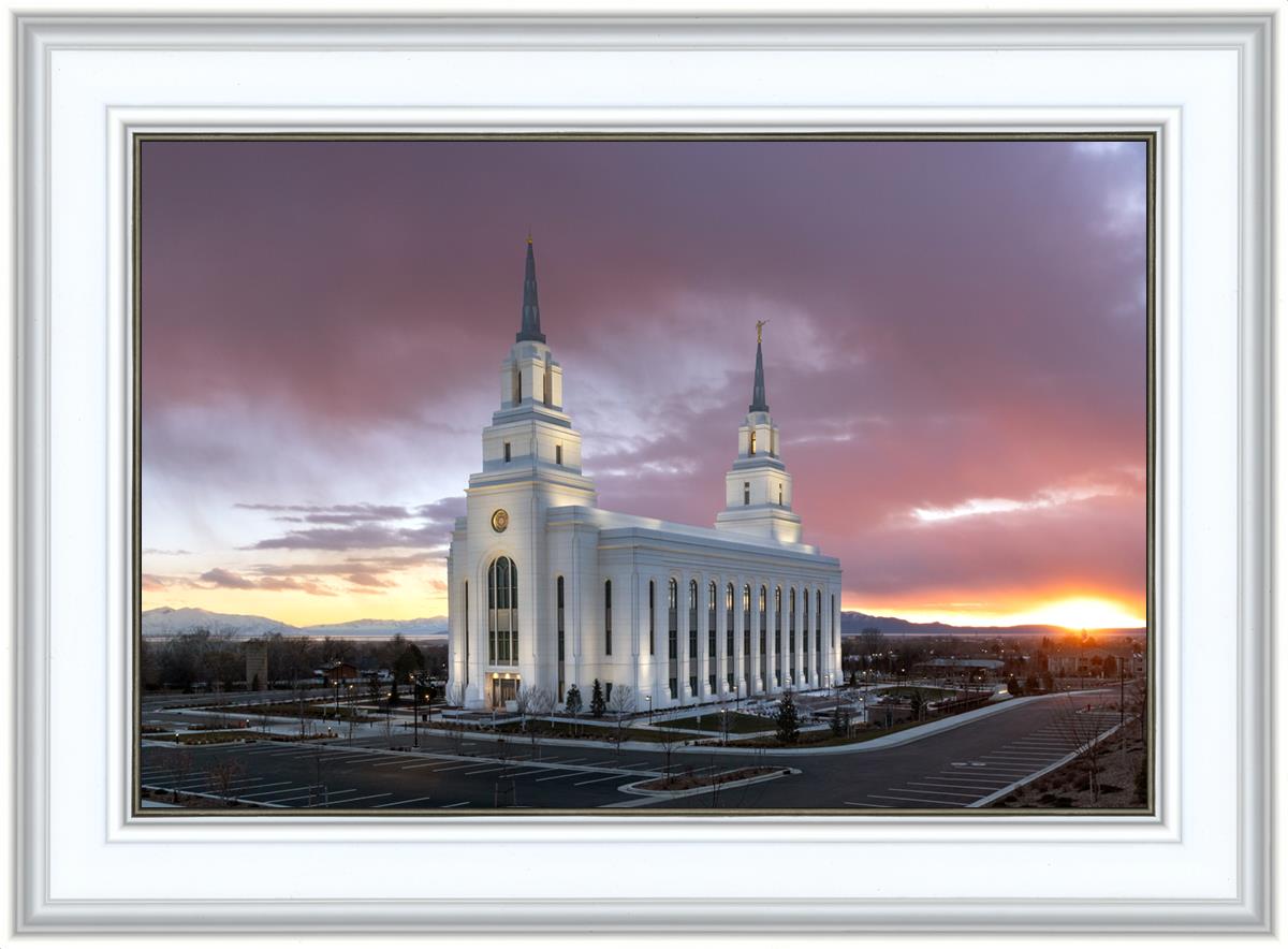Layton Utah Pink Sunset