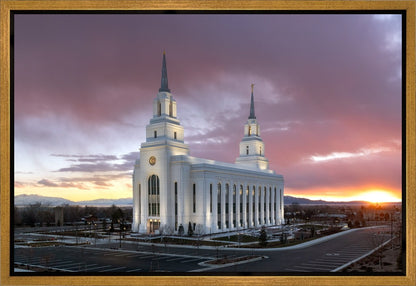 Layton Utah Pink Sunset