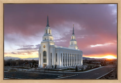 Layton Utah Pink Sunset