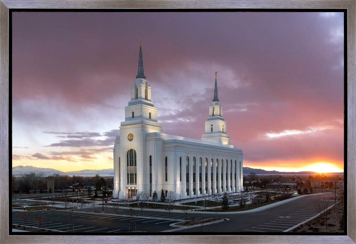 Layton Utah Pink Sunset