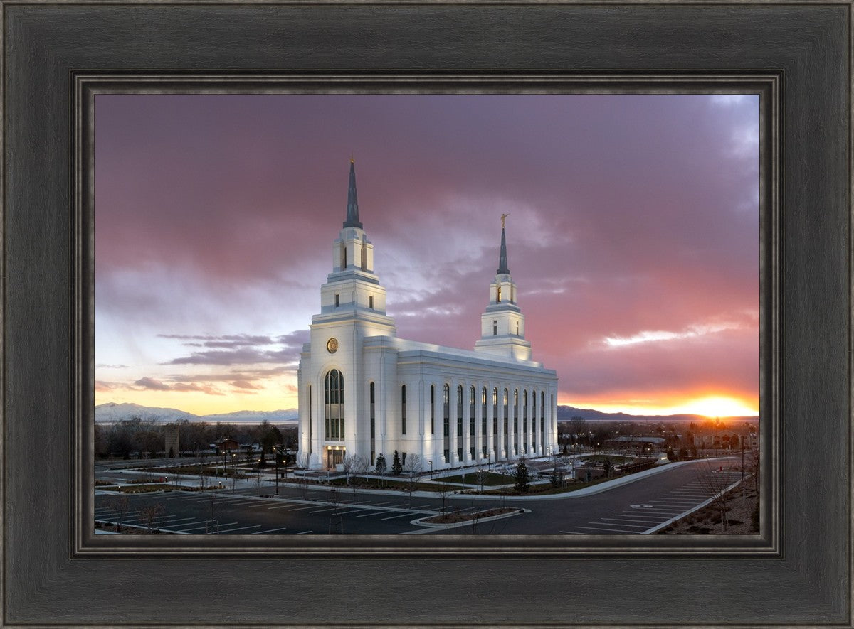 Layton Utah Pink Sunset