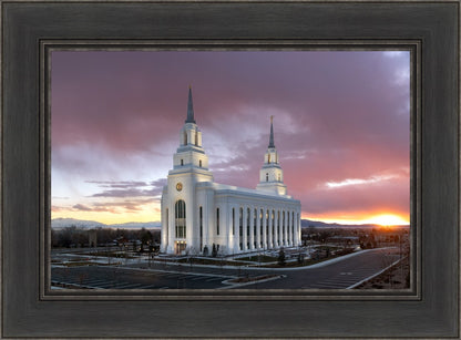 Layton Utah Pink Sunset