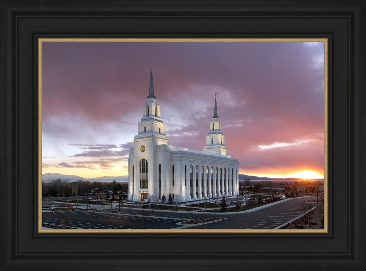 Layton Utah Pink Sunset