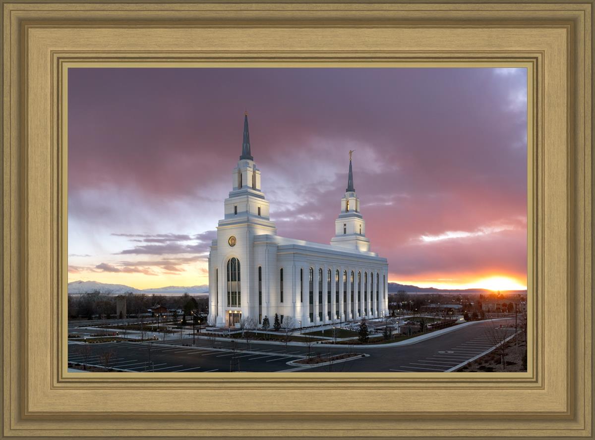 Layton Utah Pink Sunset