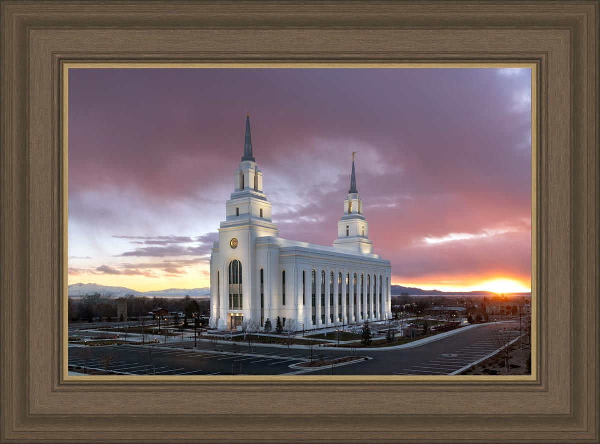 Layton Utah Pink Sunset