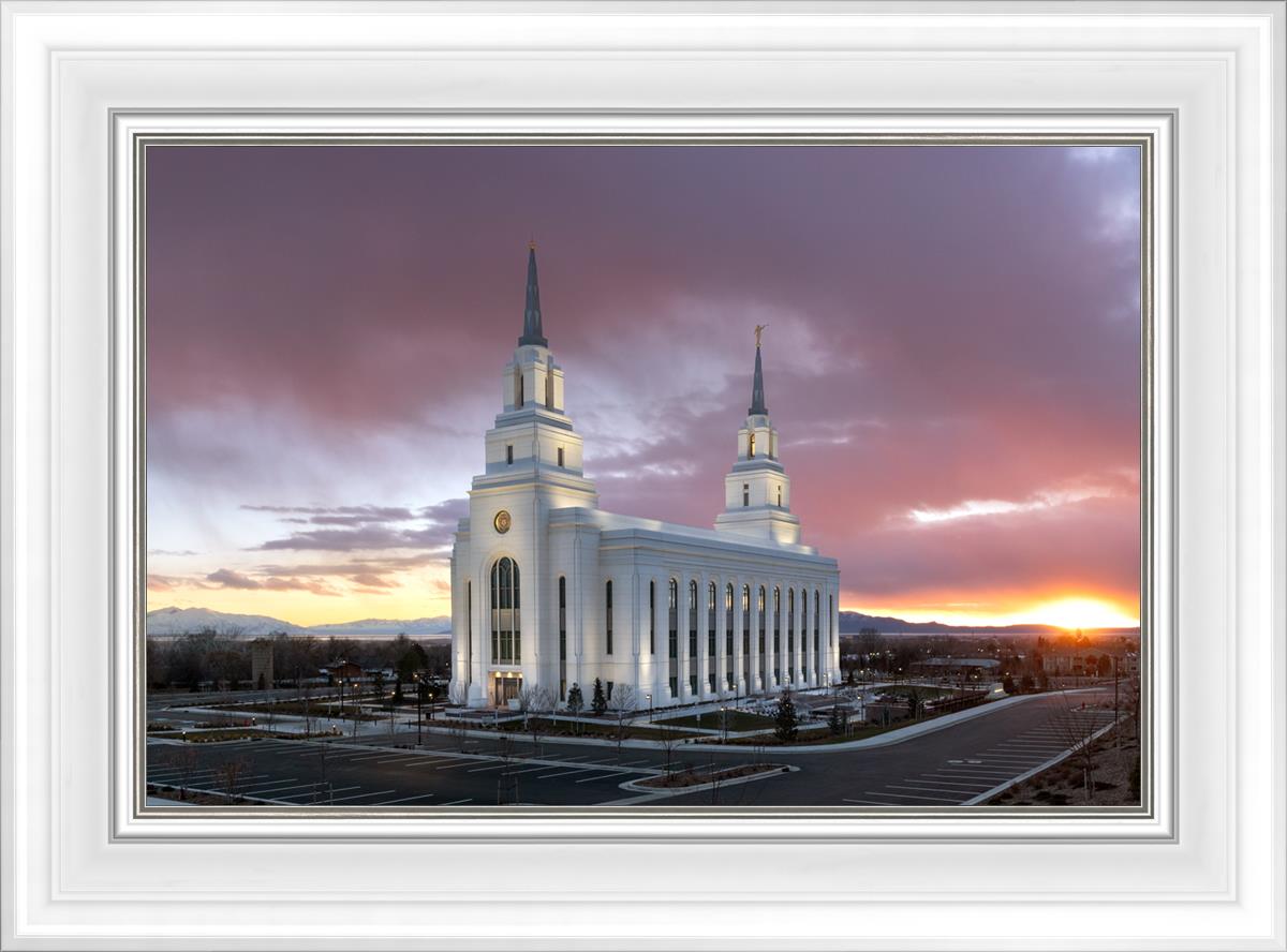 Layton Utah Pink Sunset