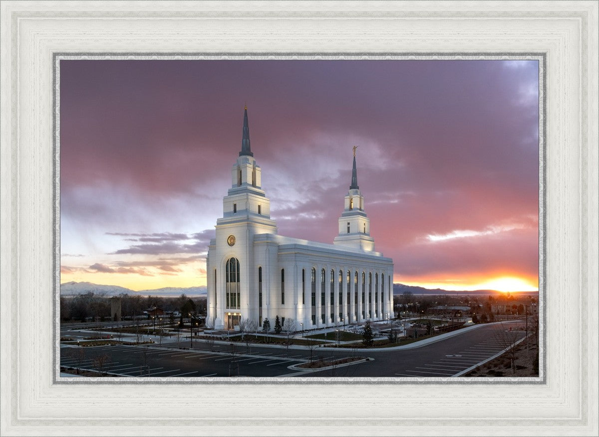 Layton Utah Pink Sunset