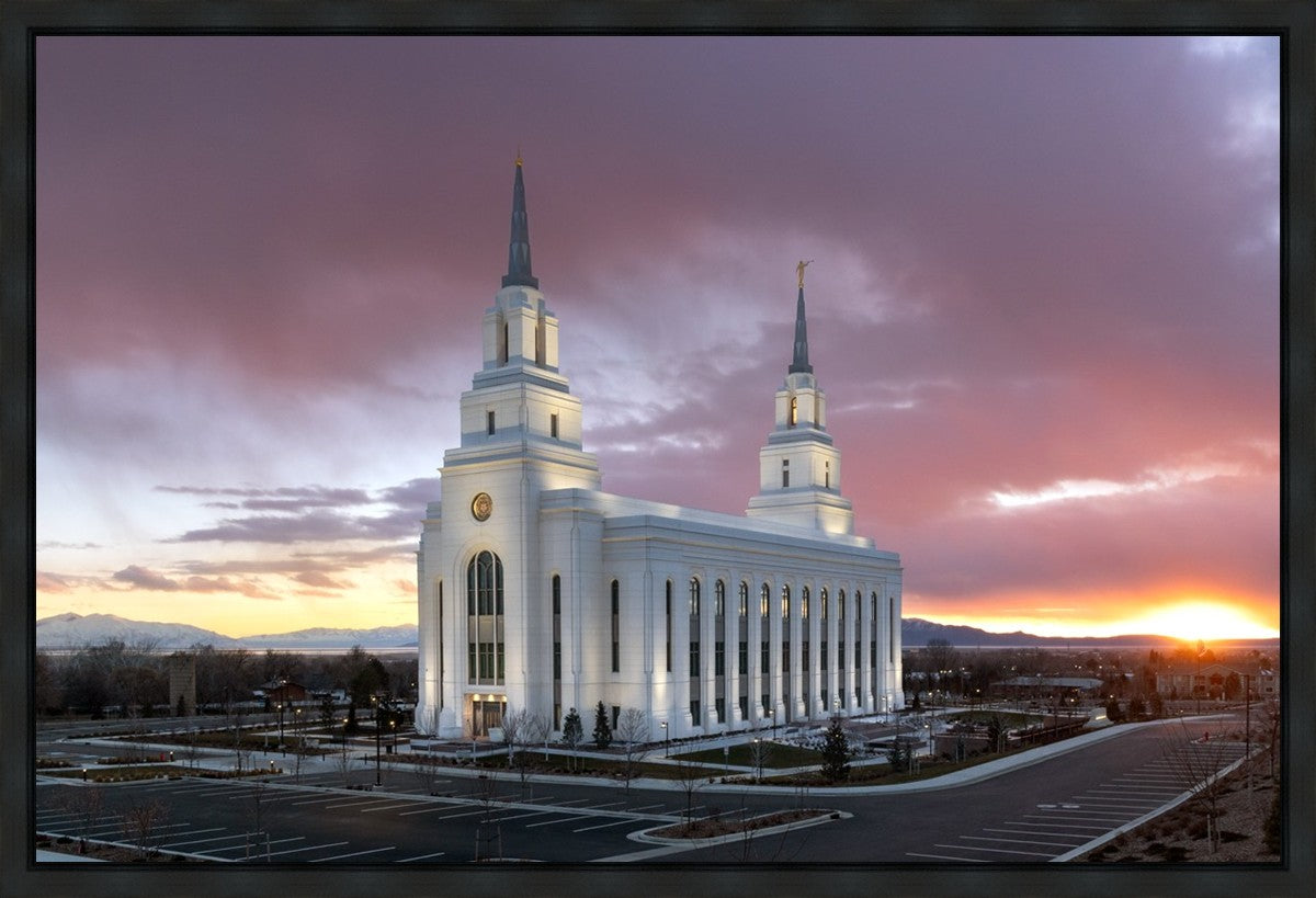 Layton Utah Pink Sunset